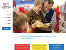 Tablet Screenshot of childrensliteracycenter.org